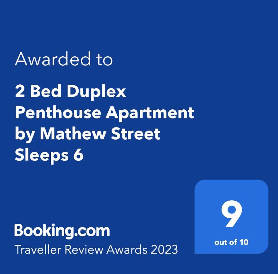 2 Bed Duplex Penthouse Apartment By Mathew Street Sleeps 6 Liverpool Zewnętrze zdjęcie